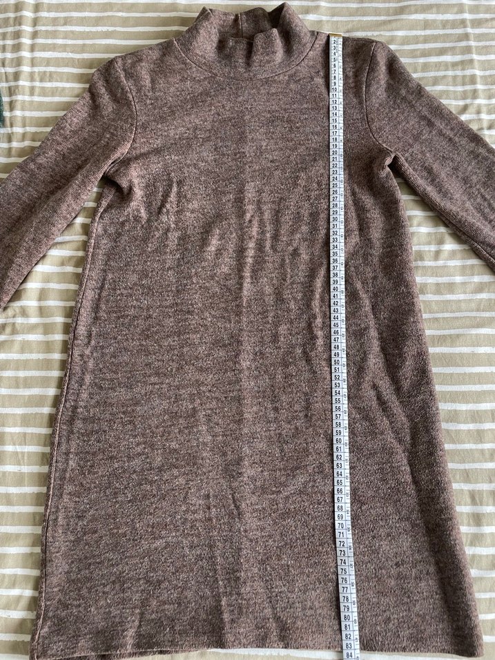 ZARA PAMUKLU TRİKO ELBİSE - Görsel 3