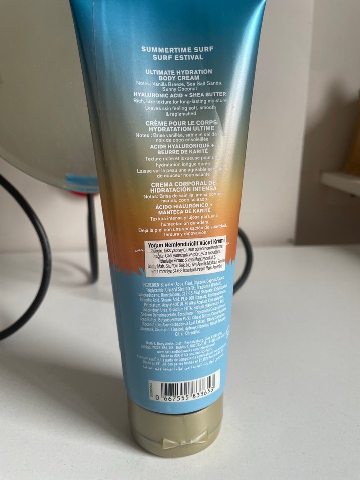 Bath & Body Works Summertime Surf Vücut Kremi - Görsel 4