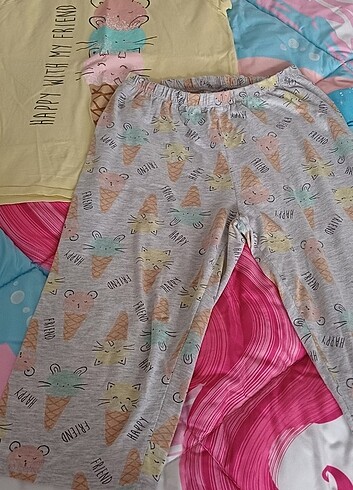 LC Waikiki Kız çocuk pijama takım 