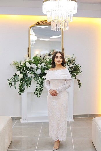 Nişan söz elbisesi s beden