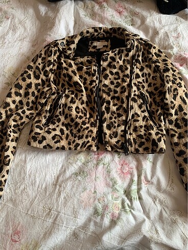 s Beden Hm leopar ceket 36 beden