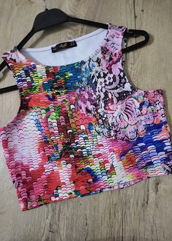 bebe plus Kadın Crop Top M beden