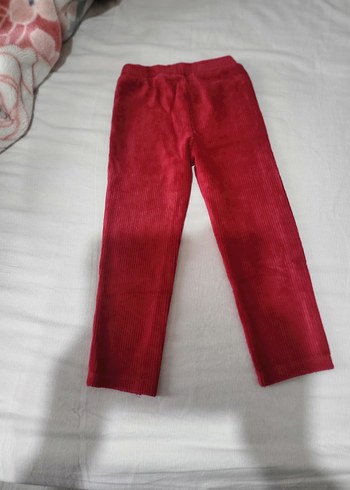 LC Waikiki lc waikiki Kırmızı kadife Tayt 2,5 yaş için
