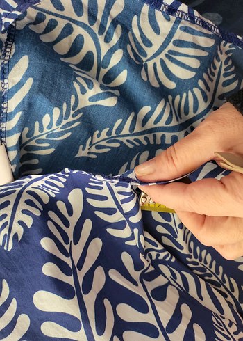 %100 pamuk plaj elbisesi xs - Görsel 9