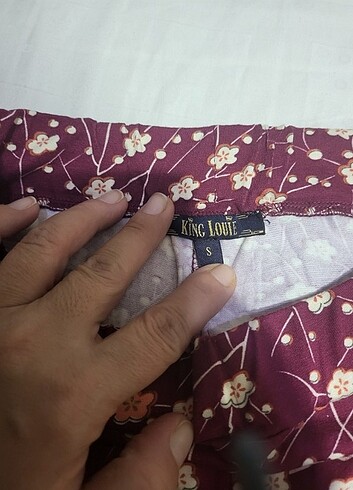 King Louie small viskon pantolon  - Görsel 3