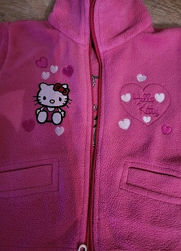 12-18 Ay Beden pembe Renk hello Kitty 12,18 ay polar üst