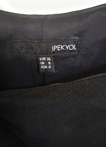 ipekyol ipekyol siyah elbise 36 beden