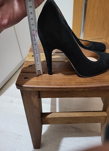 36 Beden siyah Renk süet stiletto 36 numuara