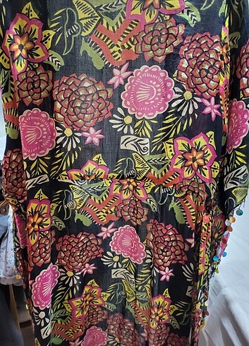 yazlık kimono / kaftan / pareo - Görsel 6