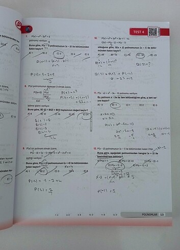 Mert hoca ayt matematik soru bankası  - Görsel 3
