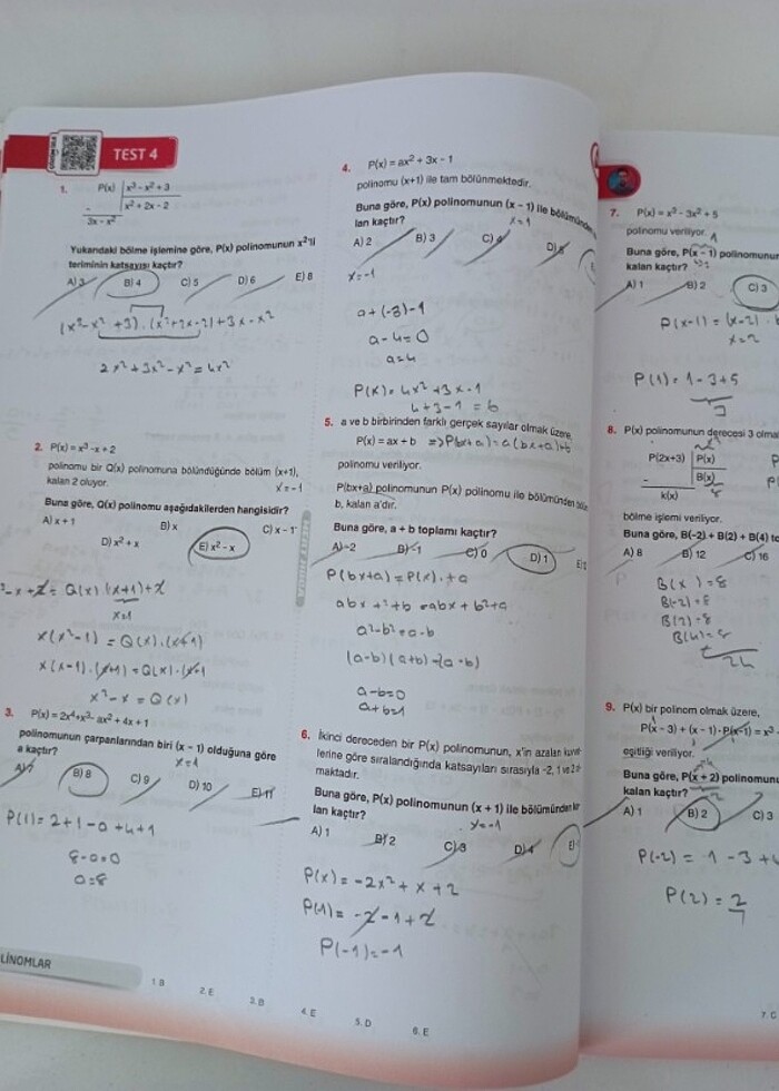 Mert hoca ayt matematik soru bankası  - Görsel 2