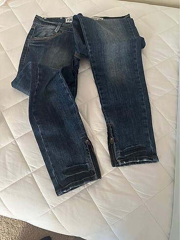 27 Beden mavi Renk Harley Davidson kot pantolon