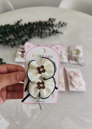 Beden Bej Fiyonk Detaylı Bohem Çocuk Toka