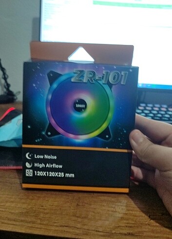 ZR-101 LED IŞIKLI FAN