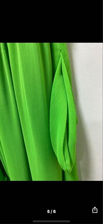 38 Beden yeşil Renk Yeşil elbise