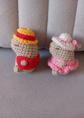 Lufy ve Lady capybara anahtarlık - Görsel 6