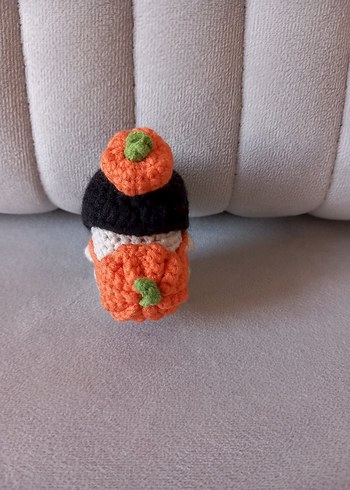 Balkabagi kostümlü capybara anahtarlık - Görsel 6