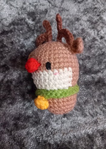 Amigurumi Yılbaşı anahtarlıklar - Görsel 8