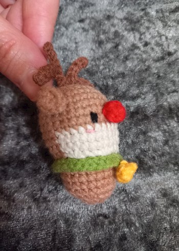 Amigurumi Yılbaşı anahtarlıklar - Görsel 9