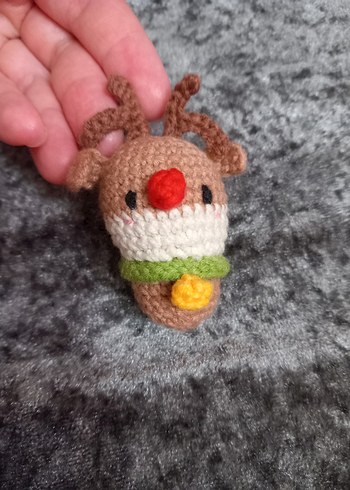 Amigurumi Yılbaşı anahtarlıklar - Görsel 10