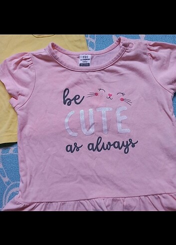 Lcw kız bebek tişört - Görsel 2