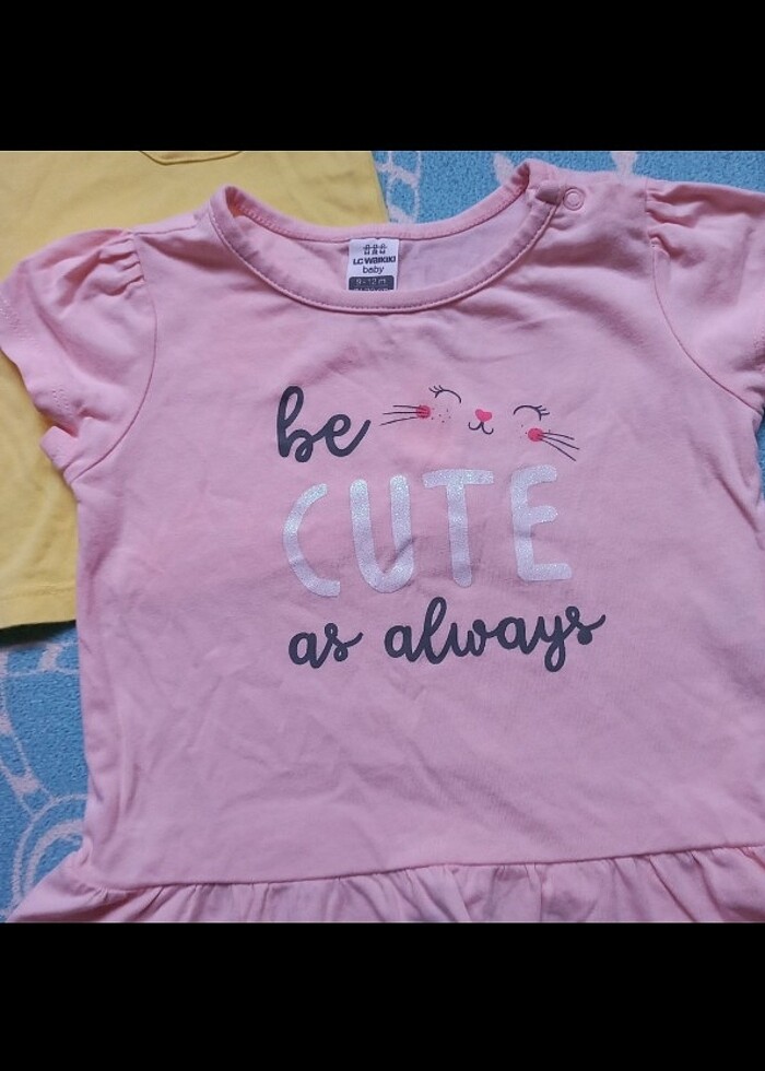 Lcw kız bebek tişört - Görsel 2