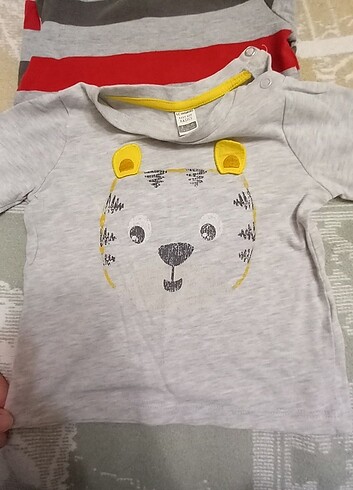 4 adet uzun kollu tişört - Görsel 4