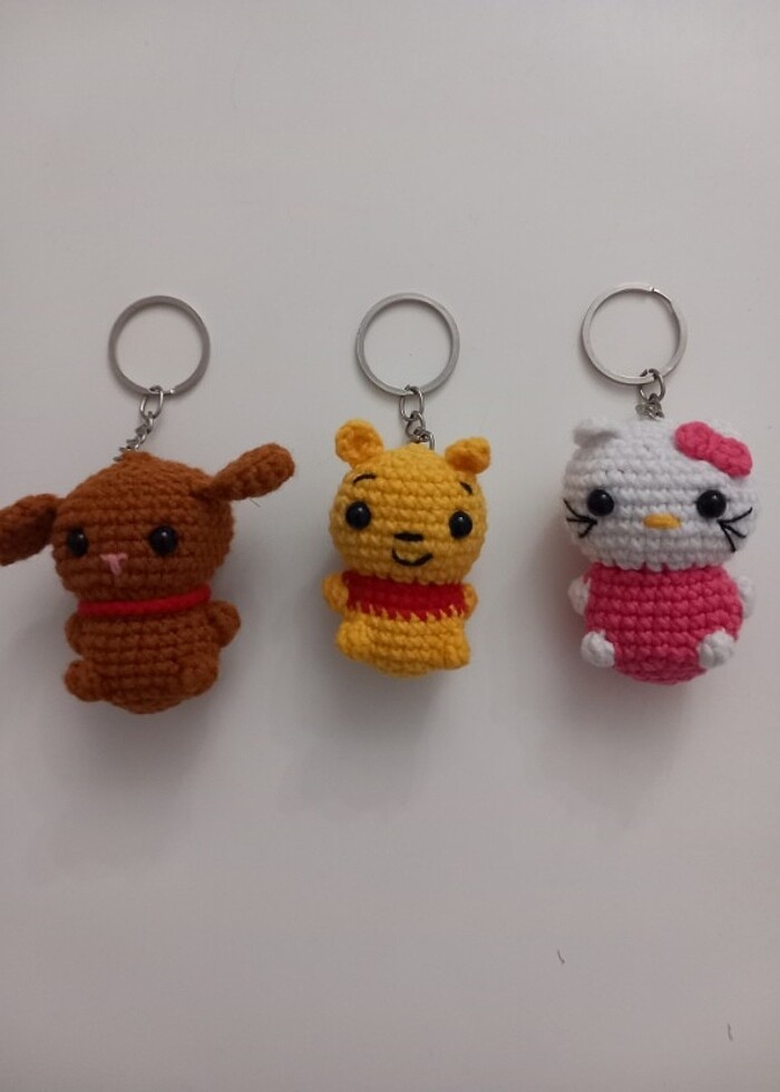 Amigurumi anahtarlık - Görsel 2