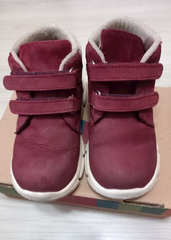 Vicco Bordo Süet Kız Bebek Bot - Görsel 5