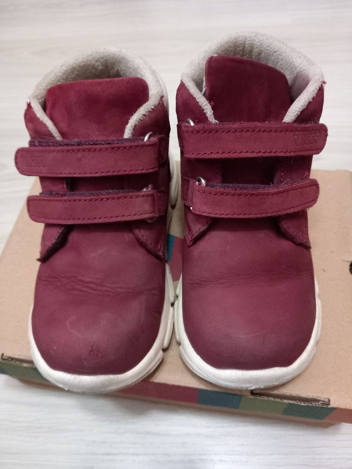 Vicco Bordo Süet Kız Bebek Bot - Görsel 5