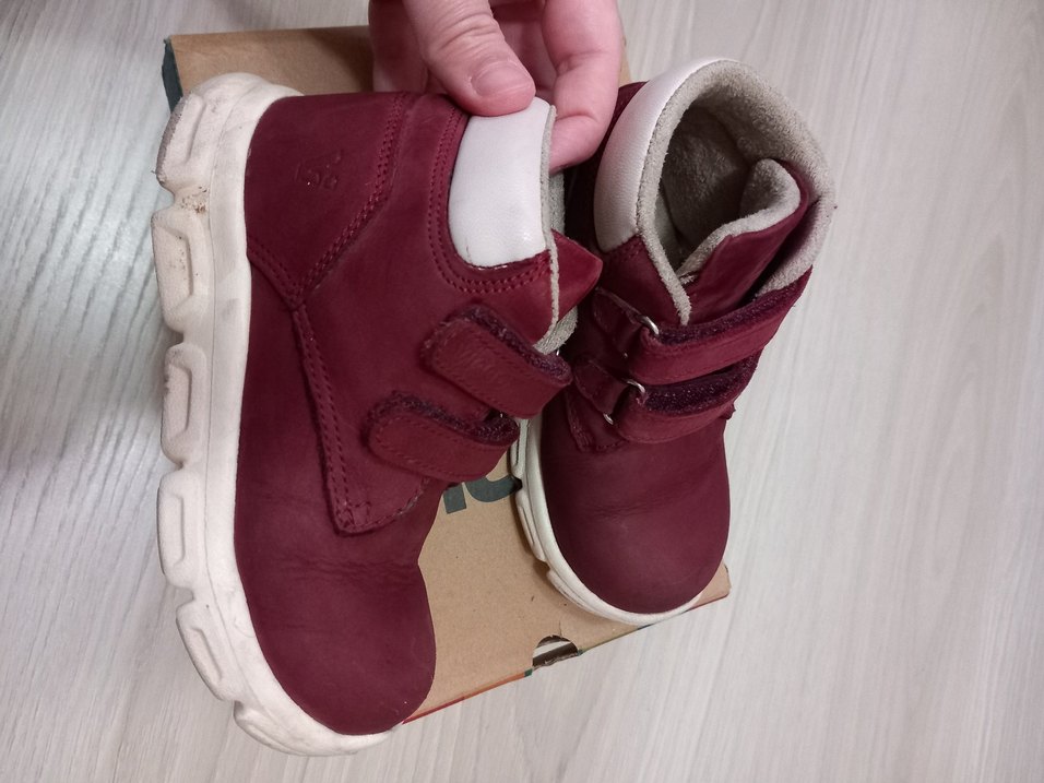 Vicco Bordo Süet Kız Bebek Bot - Görsel 4