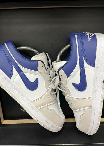 Beyaz Mavi Erkek Spor Ayakkabı - Görsel 3