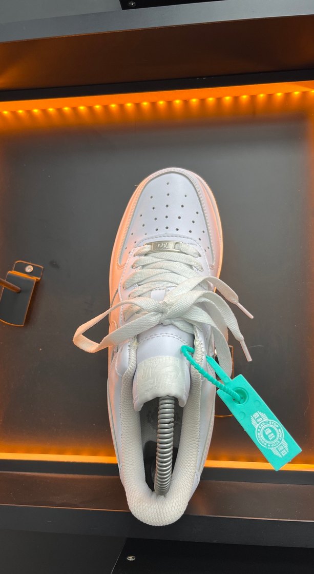 Beyaz Bağcıklı Kadın Spor Ayakkabı - Görsel 2