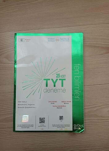 345 YAYINLARI TYT FEN BİLİMLERİ DENEME 