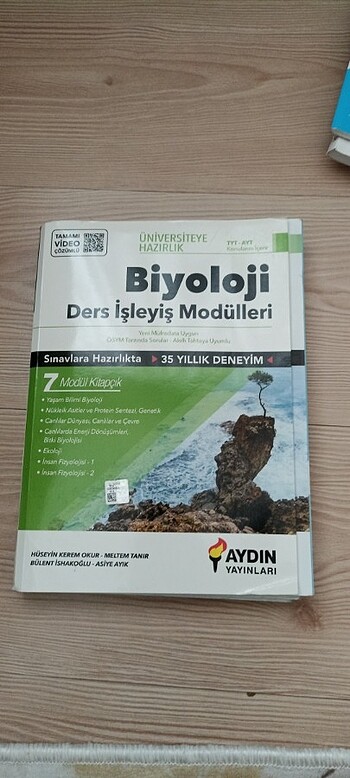 AYDIN YAYINLARI TYT-AYT BİYOLOJİ DERS İŞLEYİŞ MODÜLLERİ