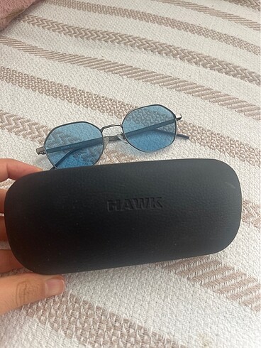 Beden mavi Renk Orjinal Gözlük Hawk