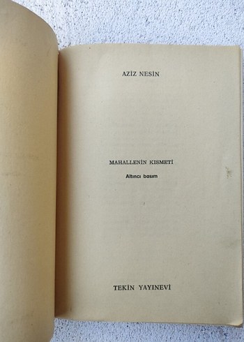  Beden Mahallenin Kısmeti - Aziz Nesin
