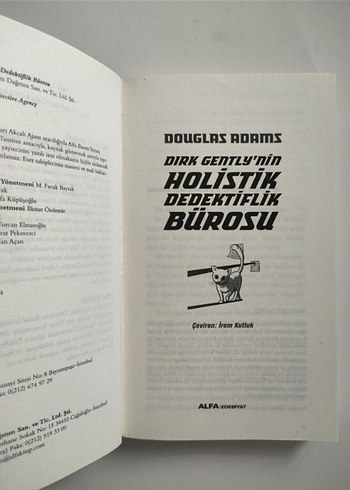 Beden Dirk Gently'nin Holistik Dedektiflik Bürosu - Douglas Adams