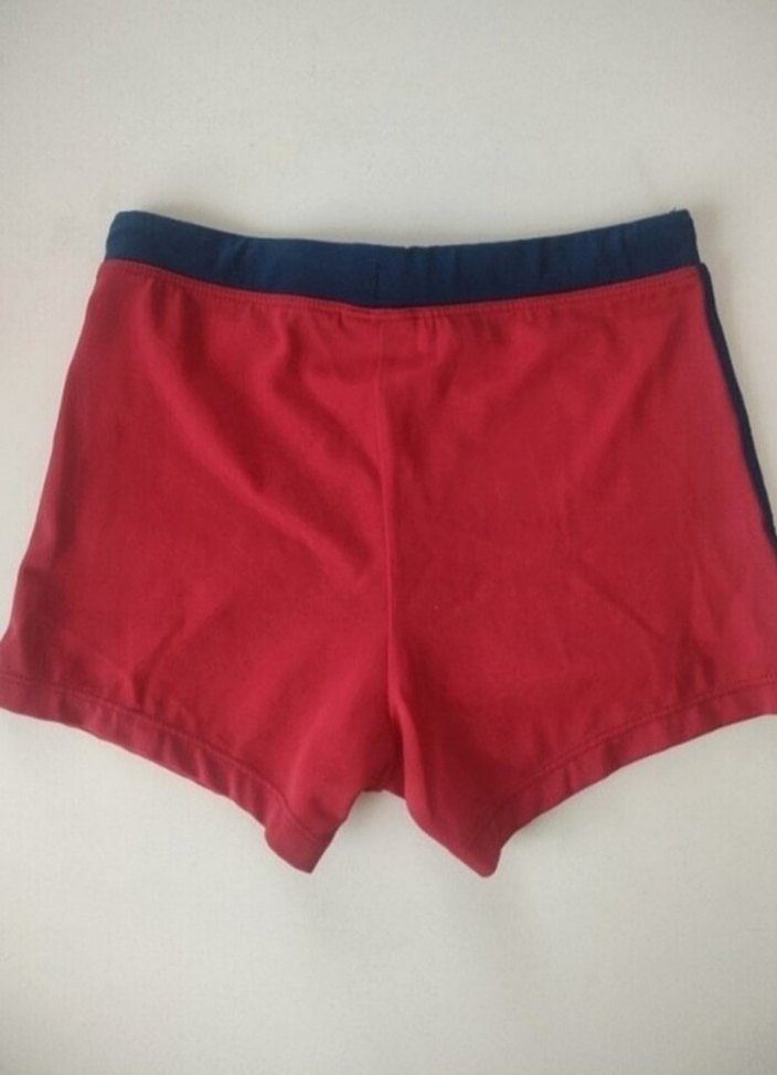 Kırmızı Baskılı Erkek Çocuk Mayo Şortu - Görsel 3