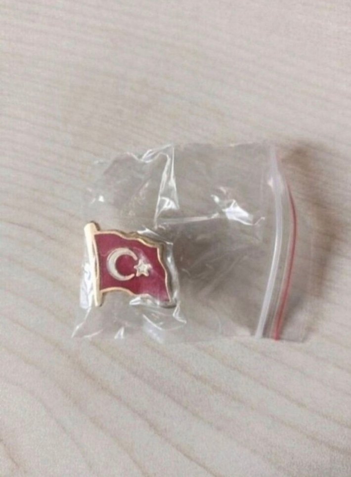 Türk Bayrağı Yaka Rozeti - Görsel 4