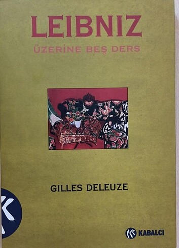 Leibniz Üzerine Beş Ders - Gilles Deleuze ve diğer 4 kitap