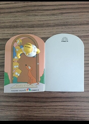 Homer Simpson Figür & Defter