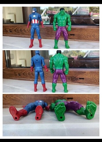 Hasbro Hulk ve Kaptan Amerika