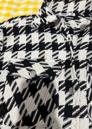 Kadın Siyah Beyaz Kareli Gömlek - Görsel 4