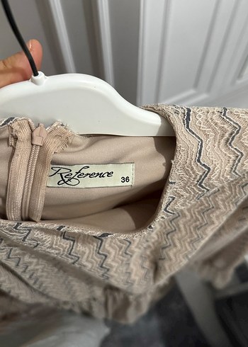 Bej Bohem Uzun Elbise - Görsel 4