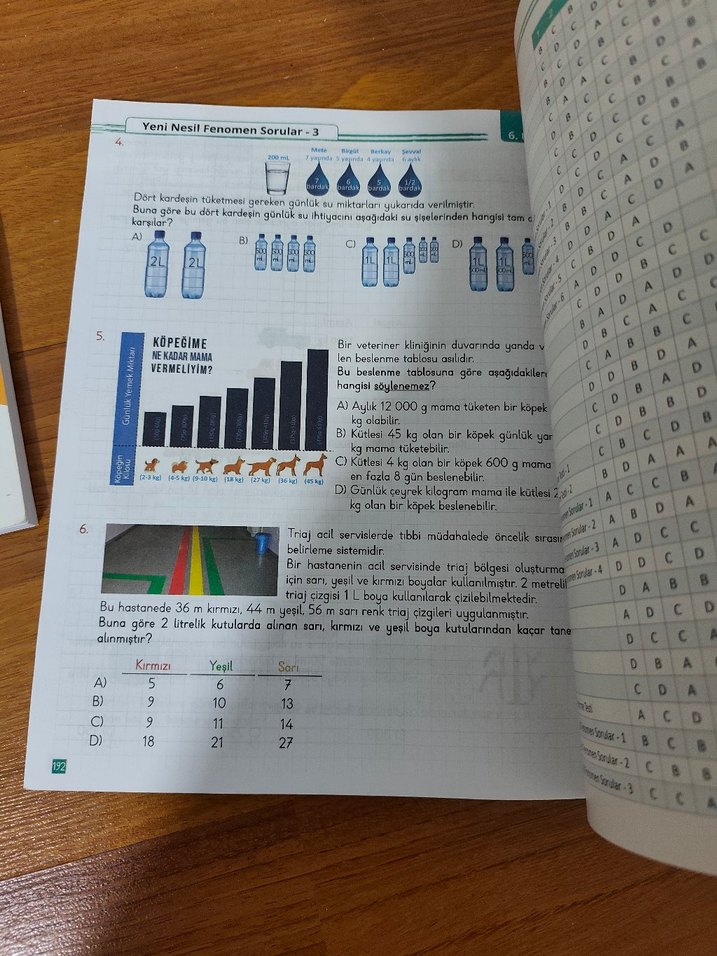 Fenomen Çocuk 4. Sınıf Matematik Kitapları - Görsel 2