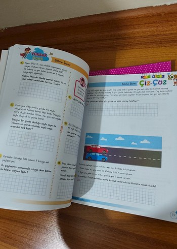 4. Sınıf Türkçe ve Matematik Kitapları - Görsel 4