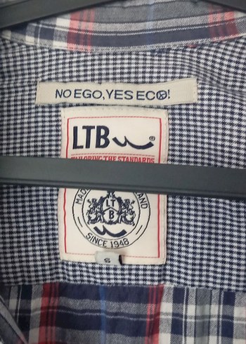 s Beden LTB orijinal ekose xs-s gömlek