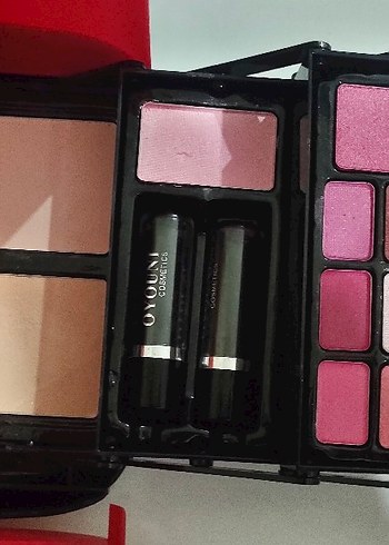 Kırmızı Çok Renkli Göz Farı Paleti - Görsel 4