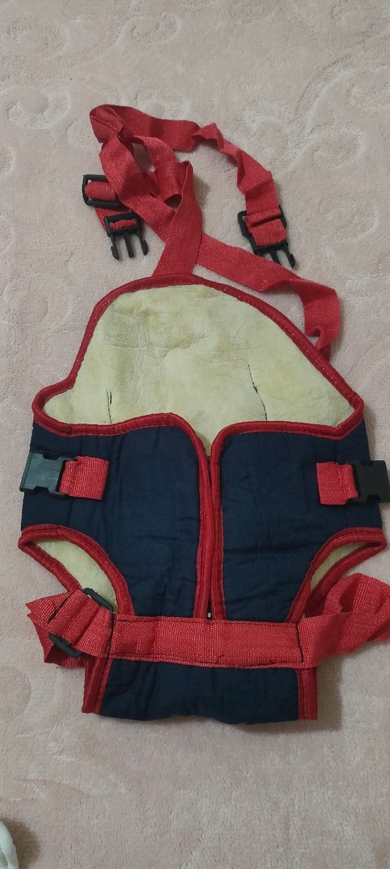 Renkli kırmızı  Bebek Kanguru - Görsel 2